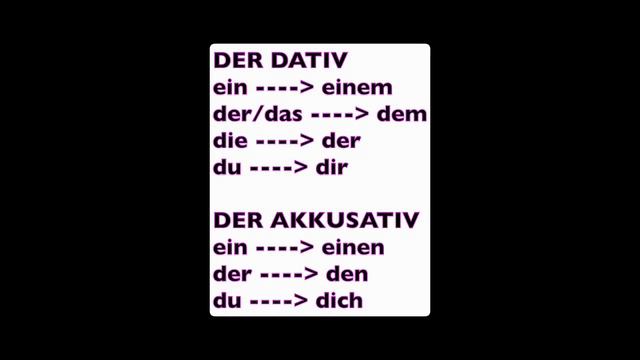 Verbs with Accusative AND Dative in German смотреть онлайн