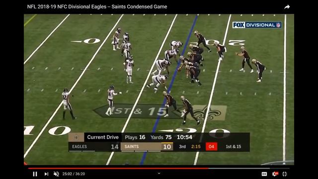 Film Breakdown: NFC Divisional Eagles vs Saints смотреть онлайн