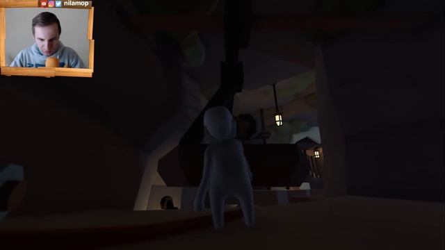 МОЛОЧНЫЙ ЧЕЛОВЕЧЕК ОЖИВИЛ ФРАНКЕНШТЕЙНА | Human Fall Flat #16 смотреть онлайн