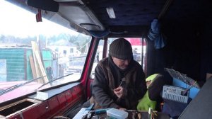 Татра, замена моторчика стеклоочистителя от маз, провода камаз