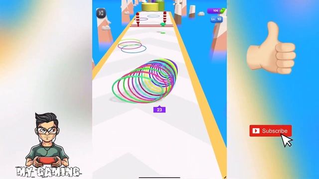 MAX LEVEL in Circles Runner Gameplay Android,iOS (Part 4) смотреть онлайн
