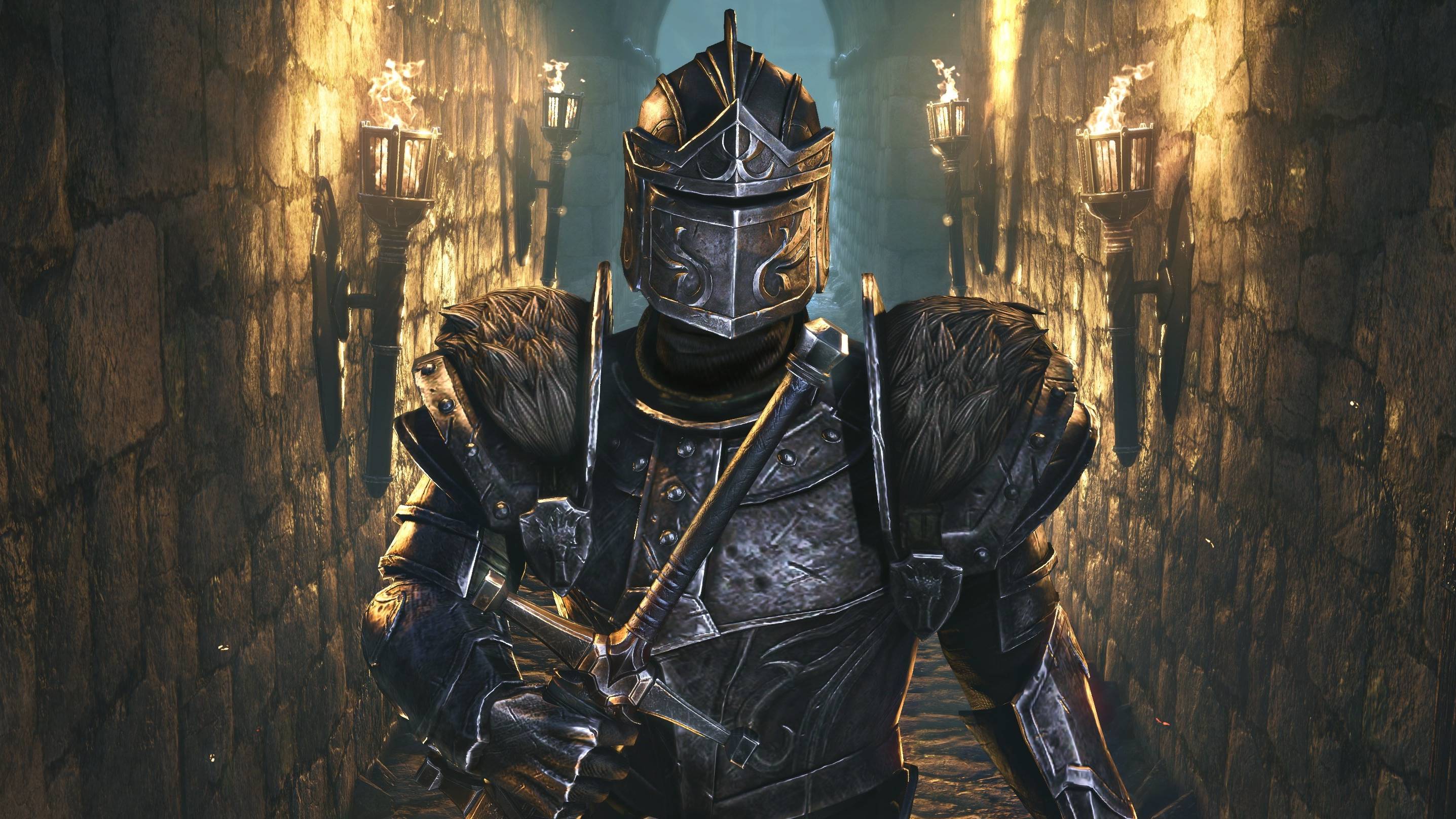 Интересный бой, победа. The Elder Scrolls Online смотреть онлайн