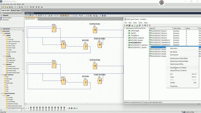 PLC LOGO connect with TIA Portal V18 WinCC Unified смотреть онлайн