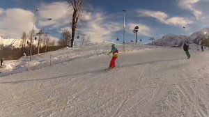 Роза Хутор - Учебный склон