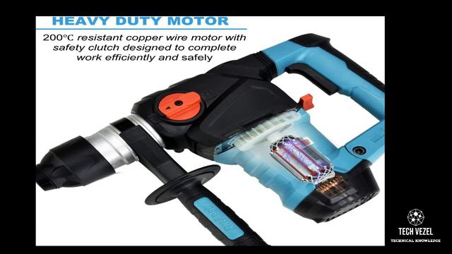 Rotary Hammer Drill | ENEACRO-SDS-Plus-Hammer Drill | Tech Vezel смотреть онлайн