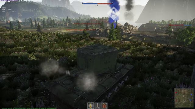 КВ-2 ☭ War Thunder Танк смотреть онлайн