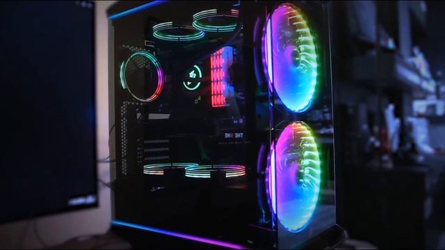 Корпус 1STPLAYER FIREBASE X8 / ATX, tempered glass, RGB fans controller & remote смотреть онлайн