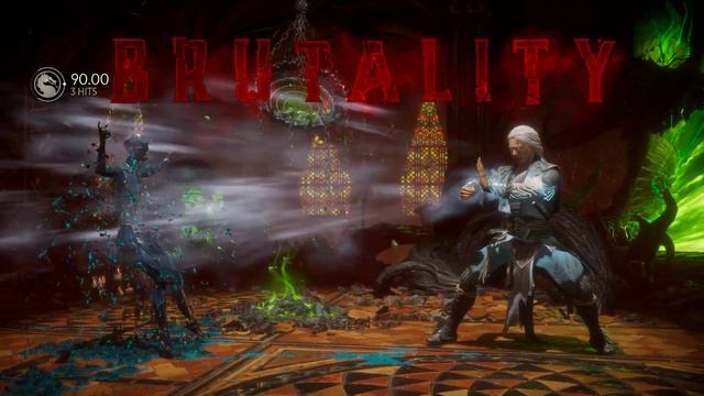 Mortal Kombat 11 - New Secret Ending To Fujin Brutality смотреть онлайн
