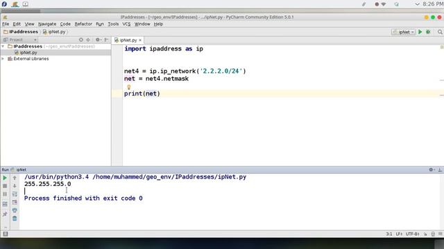 81 Python network programming IP adresses смотреть онлайн
