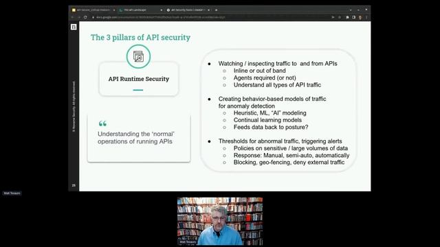 Apidays Apisecure 2022 - Critical features of an API Security Program By Matt Tesauro. смотреть онлайн
