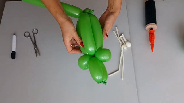 Стрекоза из шаров. Мастер класс. Как сделать. Balloon dragonfly. Balloons. DIY. Hand made. How make смотреть онлайн