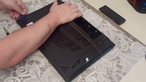 Thunderobot 911Plus снятие задней крышки