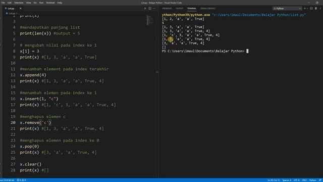 [Kelas Online] Python Dasar - 8.a - List, Tuple, Set dan Dictionary смотреть онлайн