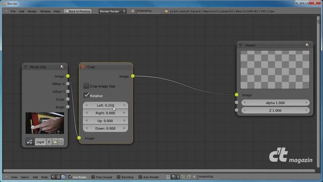 c't: Bild-in-Bild-Effekt mit Blenders Node Editor смотреть онлайн