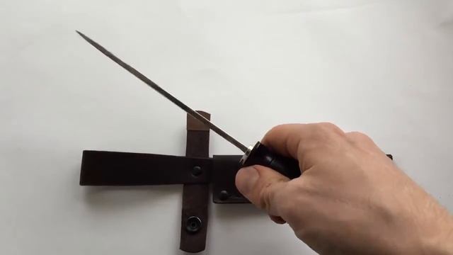 Нож Нр 43 Вишня Рукоять:Черный граб Сталь:ХВ6(Алмазная сталь) смотреть онлайн