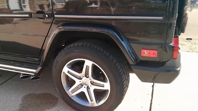 Mercedes G500 with G63 AMG Exhaust смотреть онлайн