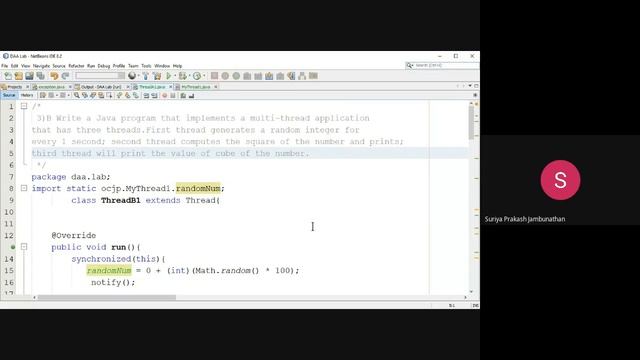 Exception Handling and Multi Threading Java Lab Programs VTU смотреть онлайн