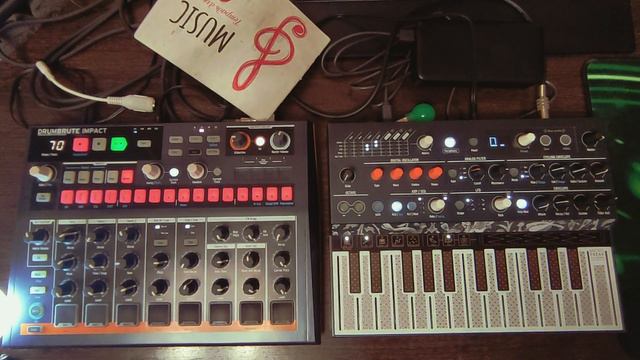 Live_1 Arturia Microfreak And Drumbrute Impact