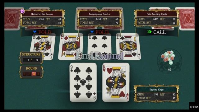 YAKUZA KIWAMI 2 Haruka Request win 1k chips at poker смотреть онлайн