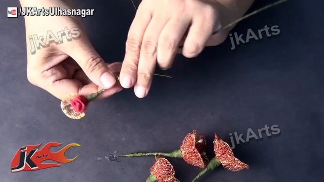 HOW TO: DIY Net Flower Bunch - JK Arts 439 смотреть онлайн