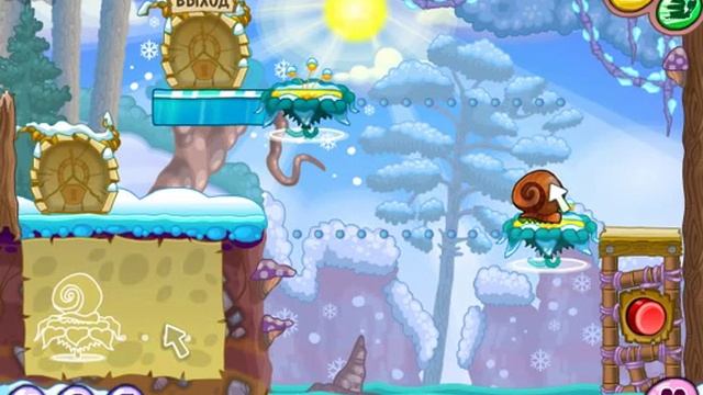 Snail Bob 6: Winter Story - LEVEL 6 - 3 ЗВЕЗДЫ смотреть онлайн