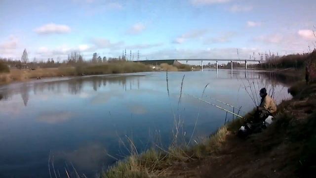 Река Луга! Вторая попытка попасть на клёв сырти. смотреть онлайн
