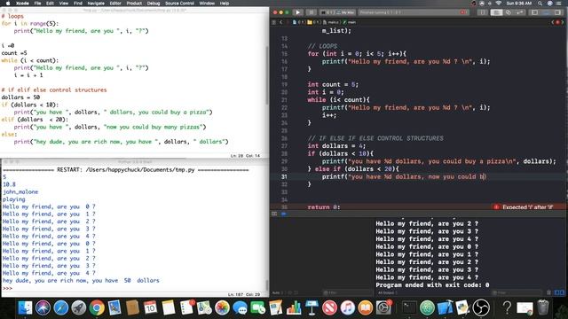 Python vs C : Coding Comparison смотреть онлайн