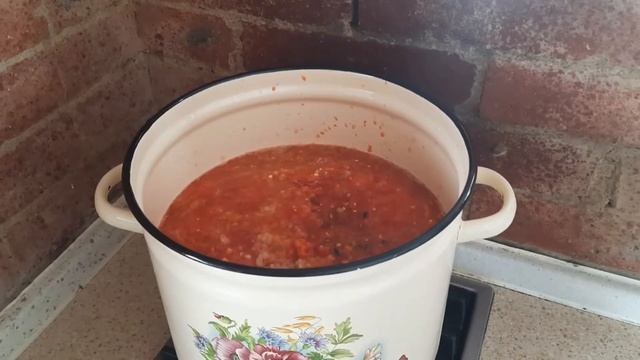 Острая овощная икра на зиму. смотреть онлайн