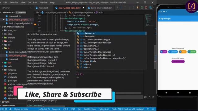 Action Chip Widget смотреть онлайн