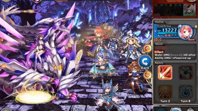 [Water R Challenge] Kamihime PROJECT - Advent Battle Vs. Python (Ragnarok Difficulty) смотреть онлайн