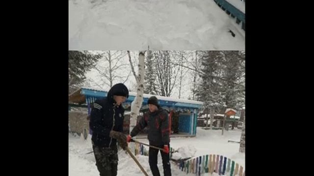 Снежные постройки! смотреть онлайн