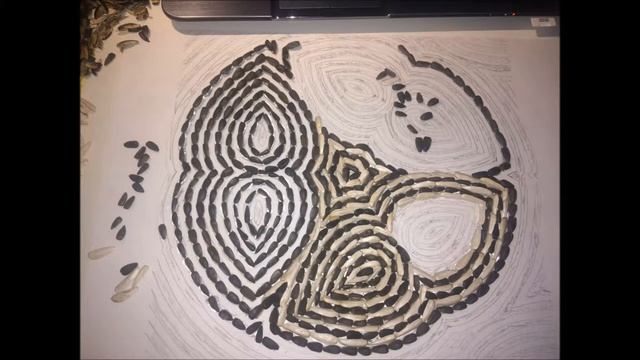 Поделка из природного материала "Треугольник" смотреть онлайн