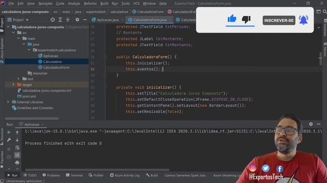 PARTE 3 | JAVA DESKTOP SE E SWING, COMO CRIAR UMA TELA SIMPLES смотреть онлайн