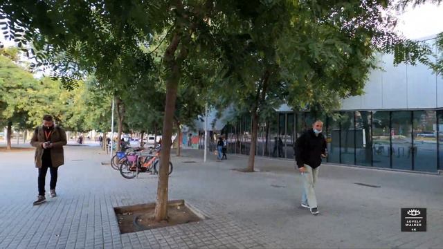 BARCELONA CITY WALK -Torre Abgar [4K] смотреть онлайн