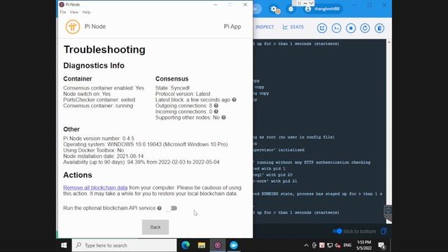 TEST LỖI DOCKER CHẠY PI NODE LỖI CATCHING UP #investtv #docker #pinode #lỗipinode #catchingup смотреть онлайн