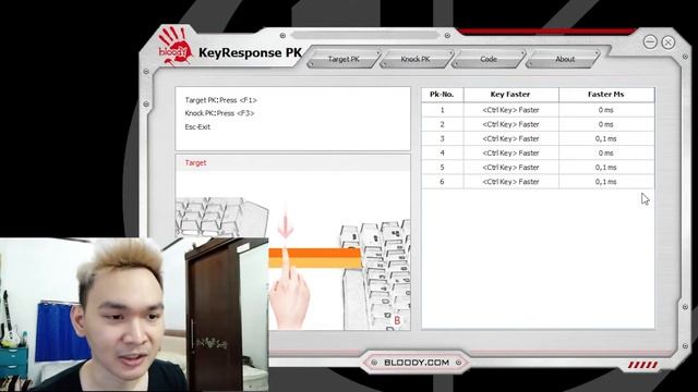 Test Polling Rate Keyboard Gaming VS Keyboard Biasa