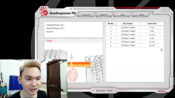 Test Polling Rate Keyboard Gaming VS Keyboard Biasa