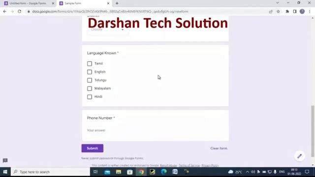 How to Create Google Forms in Tamil | google forms tutorial | google forms create | spreadsheet смотреть онлайн