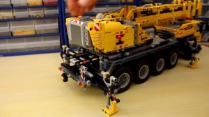 LEGO Technic 42009 Mobile Crane MK II Review – Передвижной кран – Легенды ЛЕГО Техник – Обзор №17