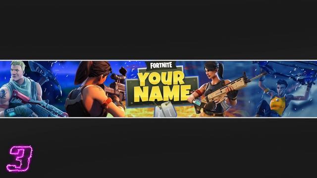 TOP 5 Photoshop Fortnite Banner Templates #1 (For Beginners)