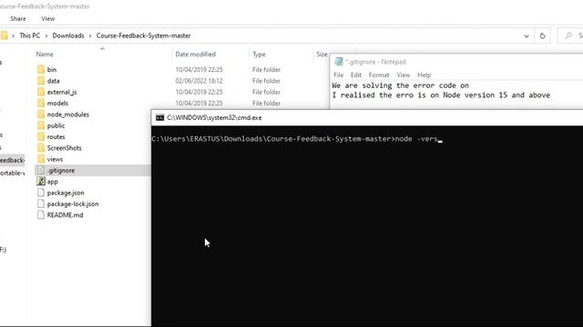 Fixing the error in node nodemon start app.js code: ERR DLOPEN FAILED смотреть онлайн