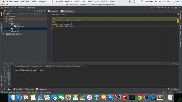 Java для начинающих. Урок 28: Модификаторы доступа public, private, protected и default смотреть онлайн