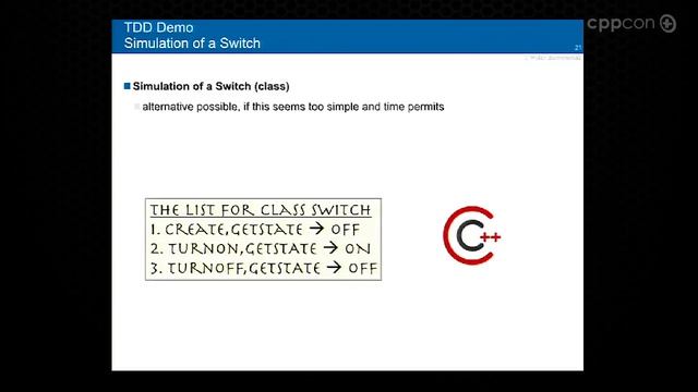 CppCon 2014: Peter Sommerlad "C++ Test-driven Development" смотреть онлайн