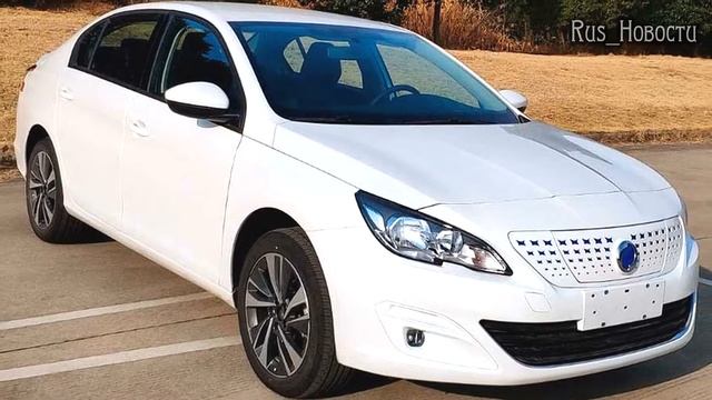 Авто обзор - Dongfeng Fukang ES600:это по сути Peugeot 408 2014 только с электрической с.у. смотреть онлайн