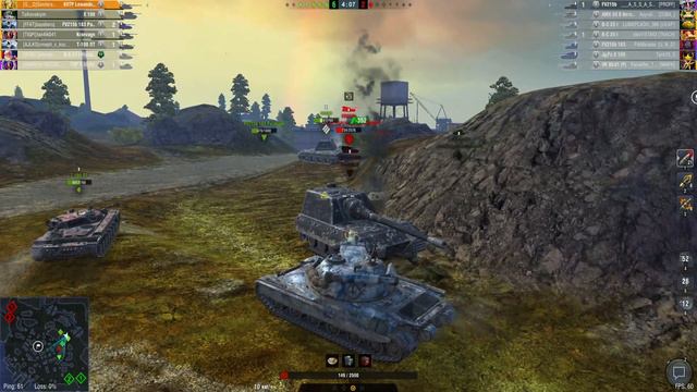 60 TP LEWANDOWSKIEGO | ОБЗОР НА ТАНК | WOT BLITZ смотреть онлайн