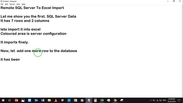 Import SQL Server Data into Excel Using VBA смотреть онлайн