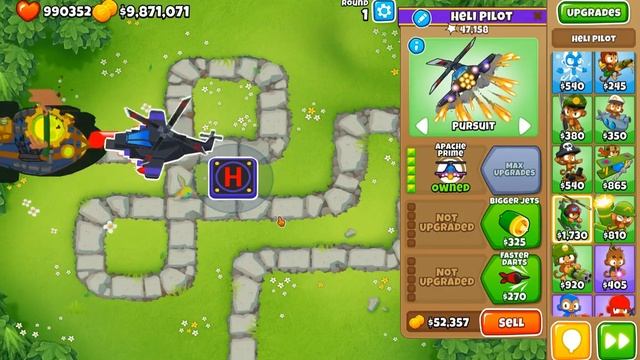 Sky Shredder vs Apache Prime - BTD6 Comparision смотреть онлайн