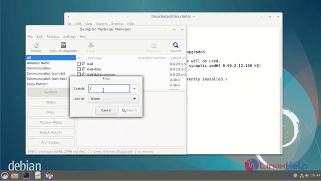 How To Install Packages Using Synaptic Package Manager On Debian 11.3