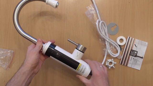 Кран водонагреватель проточный электрический с ЗАЩИТОЙ от ПЕРЕГРЕВА смотреть онлайн