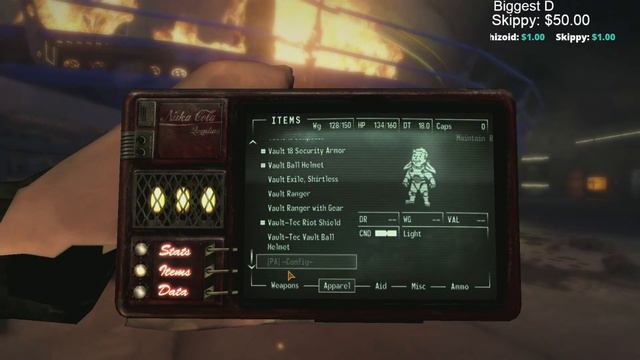 Fallout New Vegas 180+ Modded - Live Playthrough (Part 1) смотреть онлайн